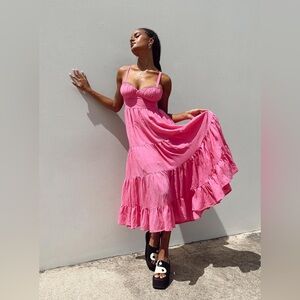 Princess Polly Pink Maxi Dress